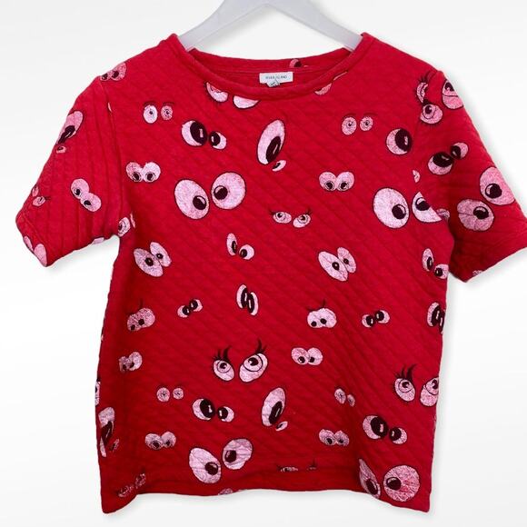 River Island Tops - River Island Quilted Eye Shirt Size 8